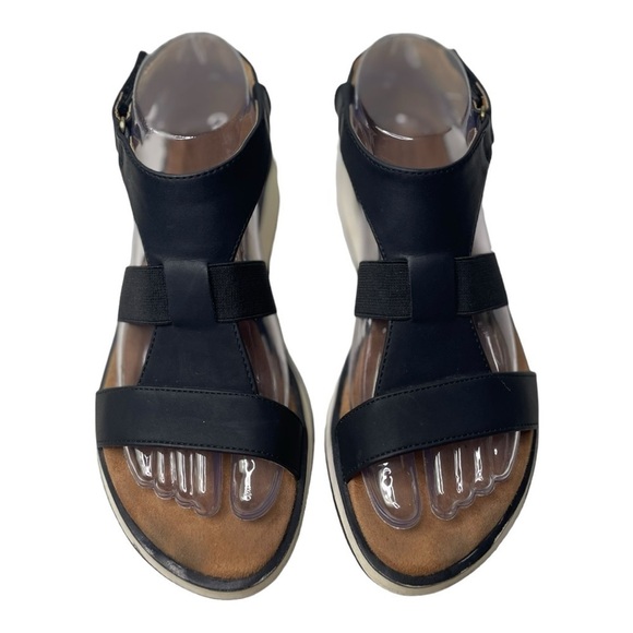 Adrienne Vittadini Women’s Mabelle Black Sport Sandals - Picture 9 of 9
